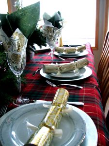 holiday table