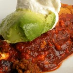 enchiladas beef and bean