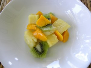 fruit basket salad