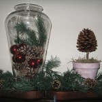 pine cone garland