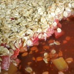 strawberry rhubarb crunch