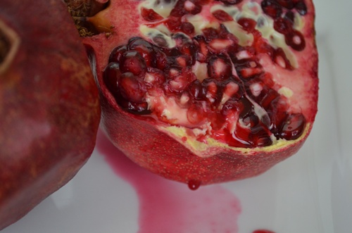 red pomegranite