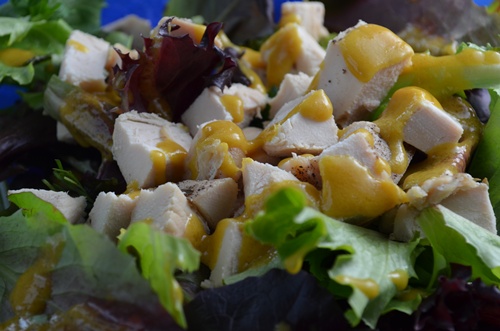 Coconut oil honey mustard salad dressing recipe