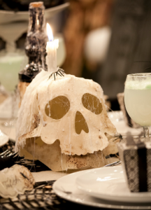 3d skull decoration