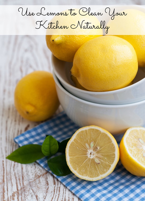 Bowl with Lemons  on a wooden background