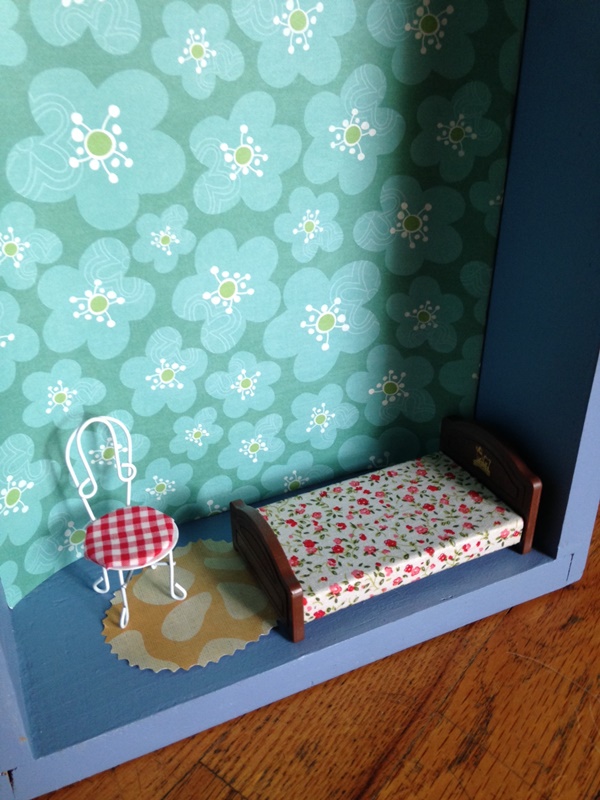 Upcycled Dresser Drawer DIY Dollhouse