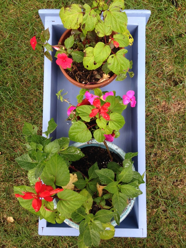 Upcycled Dresser Drawer Planter Box