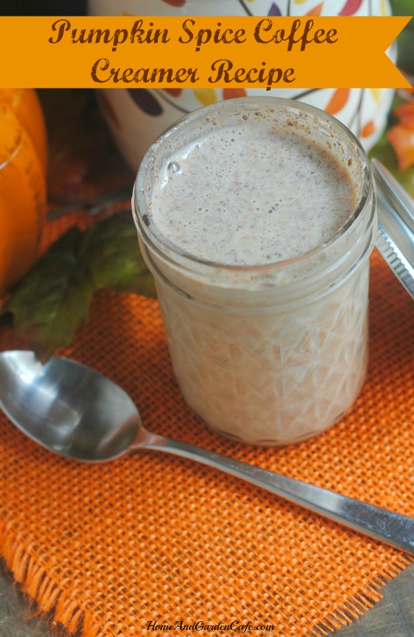 Pumpkin Spice Coffee Creamer Recipe