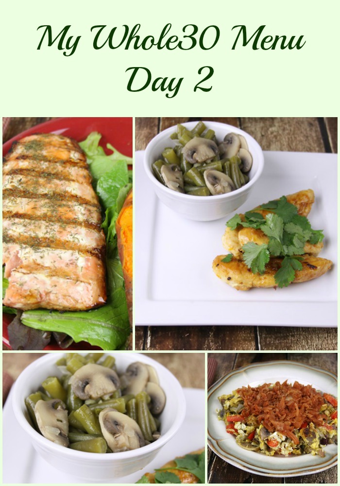 My Whole30 Menu Day 2