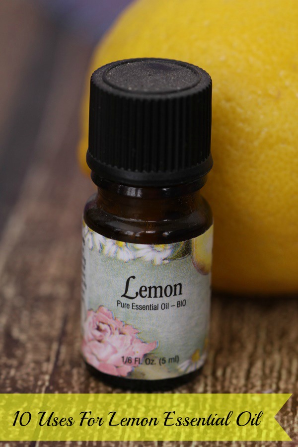 Uses for lemon essential oil