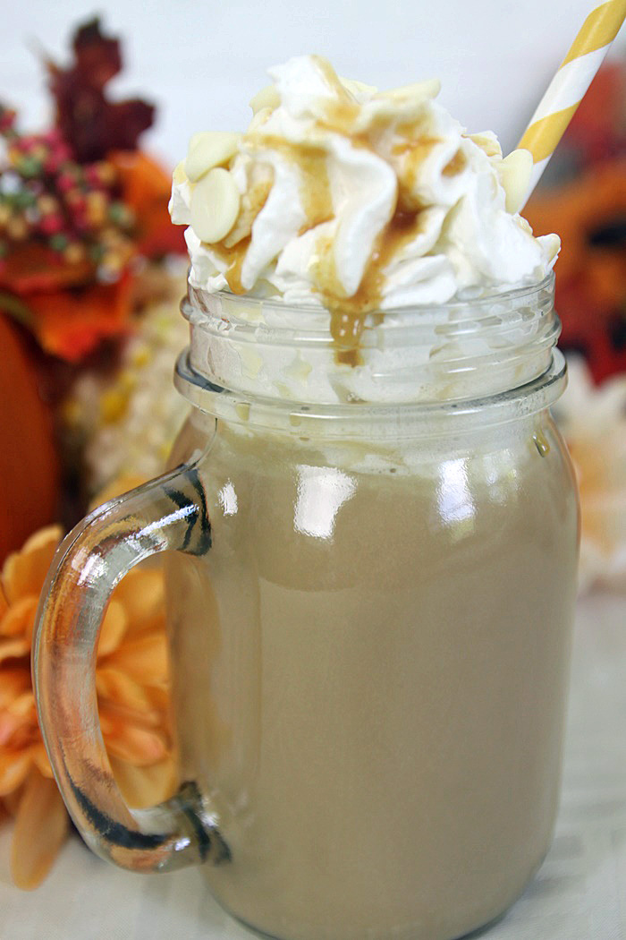 Pumpkin spice white chocolate mocha recipe