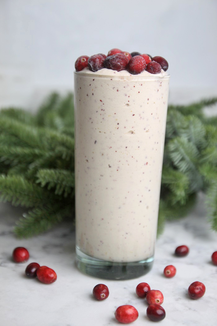 Cranberry Vanilla Protein Smoothie