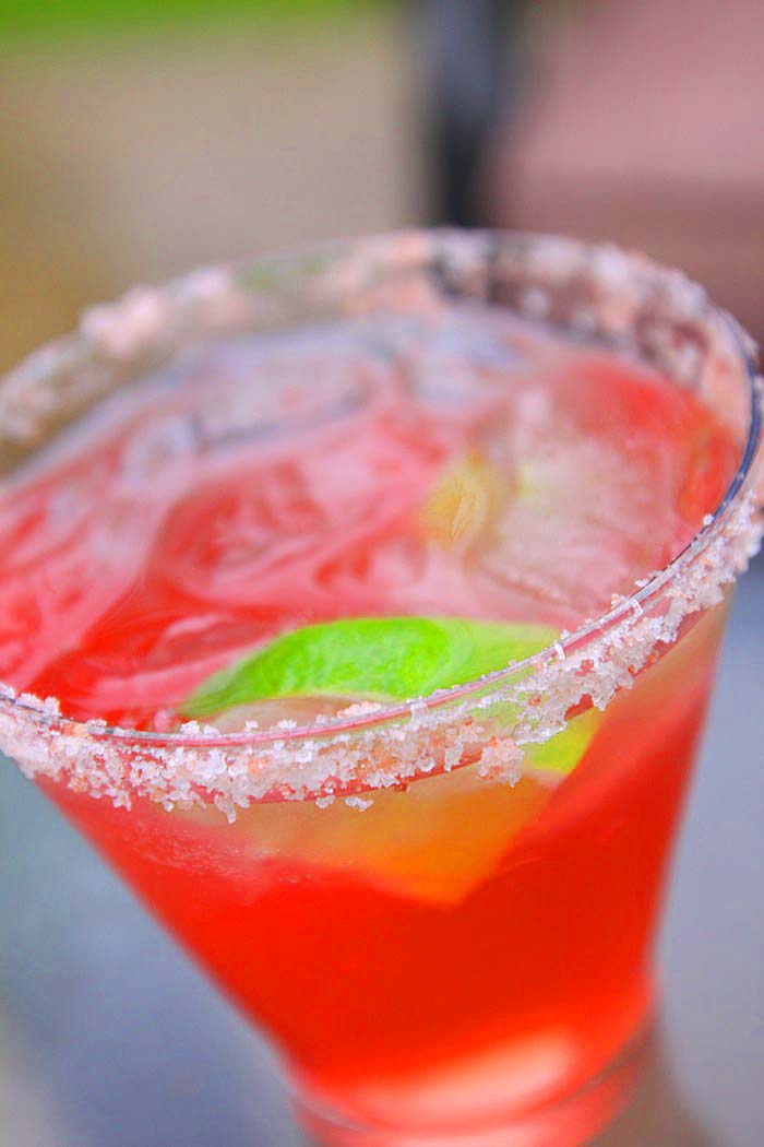 Low Carb Strawberry Margarita