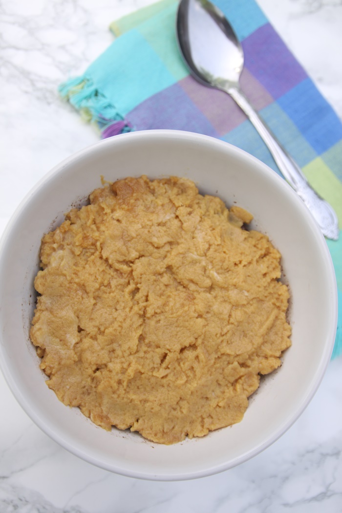 Chocolate Peanut Butter Mug Cake with Peanut Butter Cream Cheese Frosting~ Low-carb, KETO, Gluten-free, Grain-free